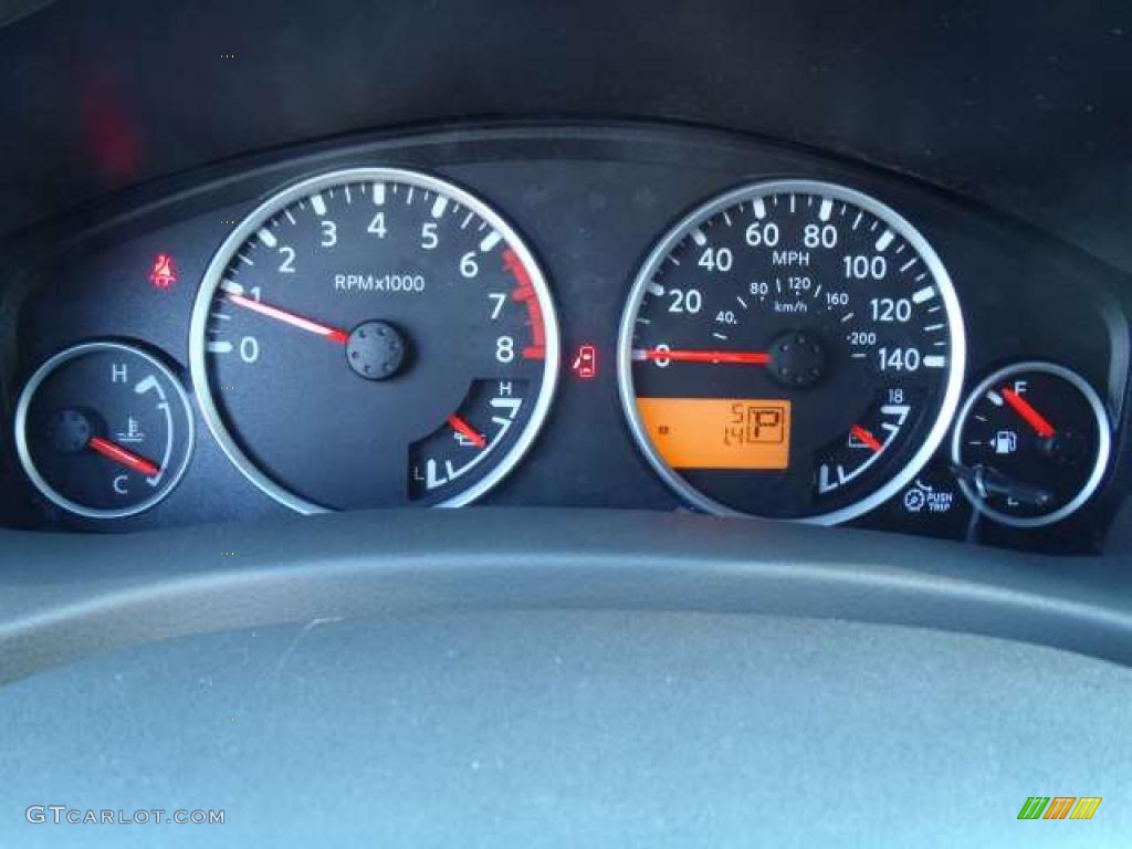 2011 Nissan Pathfinder SV Gauges Photo #39150333