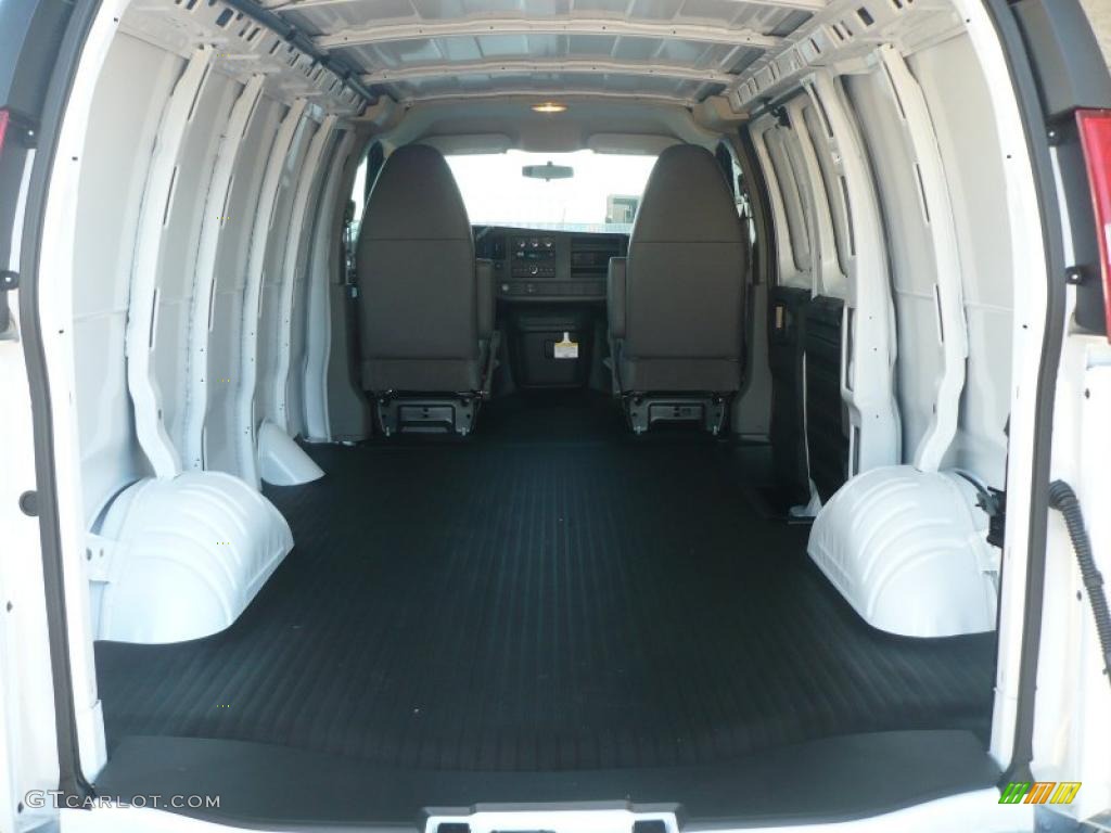 2011 Savana Van 2500 Cargo - Summit White / Medium Pewter photo #6