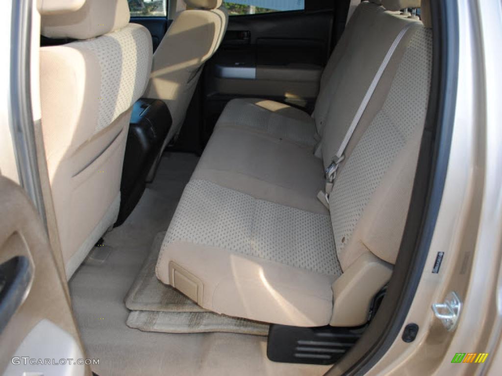 2007 Tundra SR5 Double Cab - Desert Sand Mica / Beige photo #8