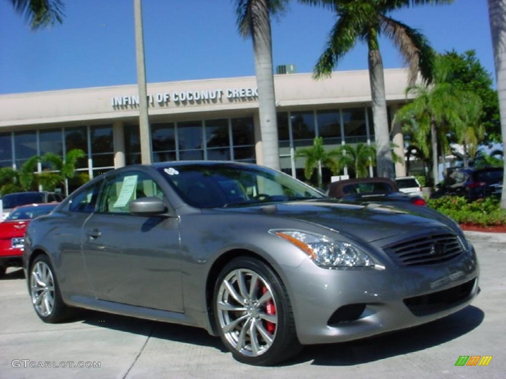 Platinum Graphite Gray 2008 Infiniti G 37 S Sport Coupe Exterior Photo #39151241