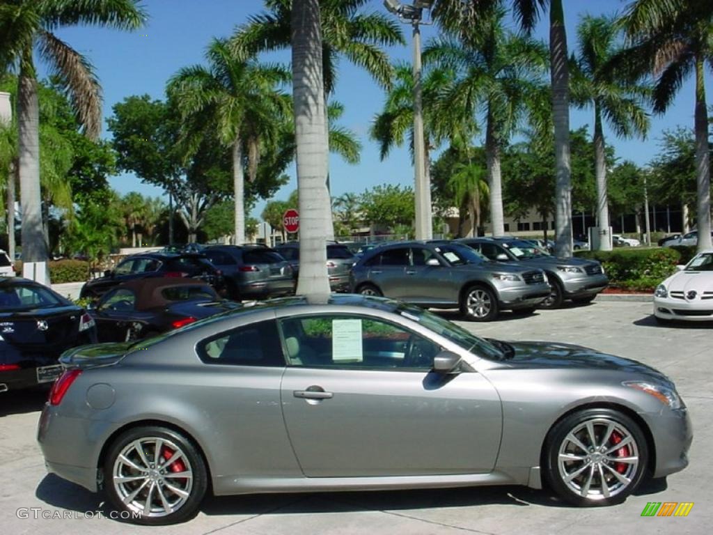 Platinum Graphite Gray 2008 Infiniti G 37 S Sport Coupe Exterior Photo #39151305