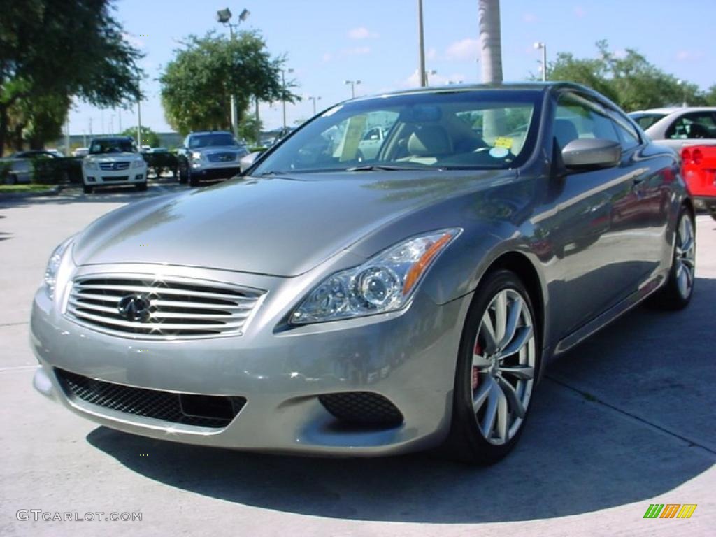 Platinum Graphite Gray 2008 Infiniti G 37 S Sport Coupe Exterior Photo #39151449