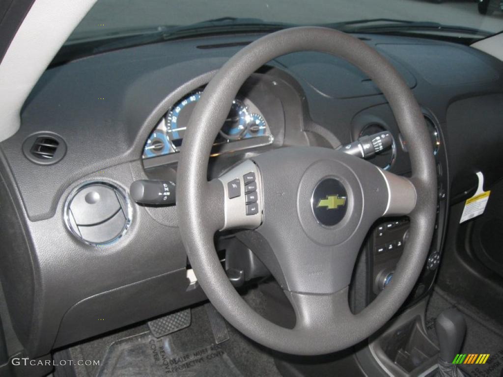 2011 Chevrolet HHR LT Ebony Steering Wheel Photo #39151945