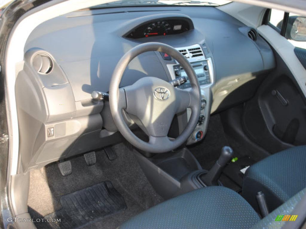 2008 Toyota Yaris 3 Door Liftback Dark Charcoal Dashboard Photo #39152021