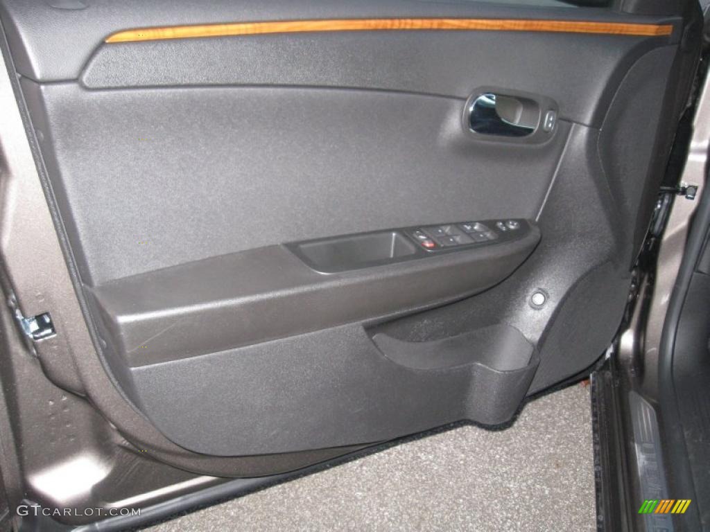 2011 Chevrolet Malibu LT Ebony Door Panel Photo #39152061