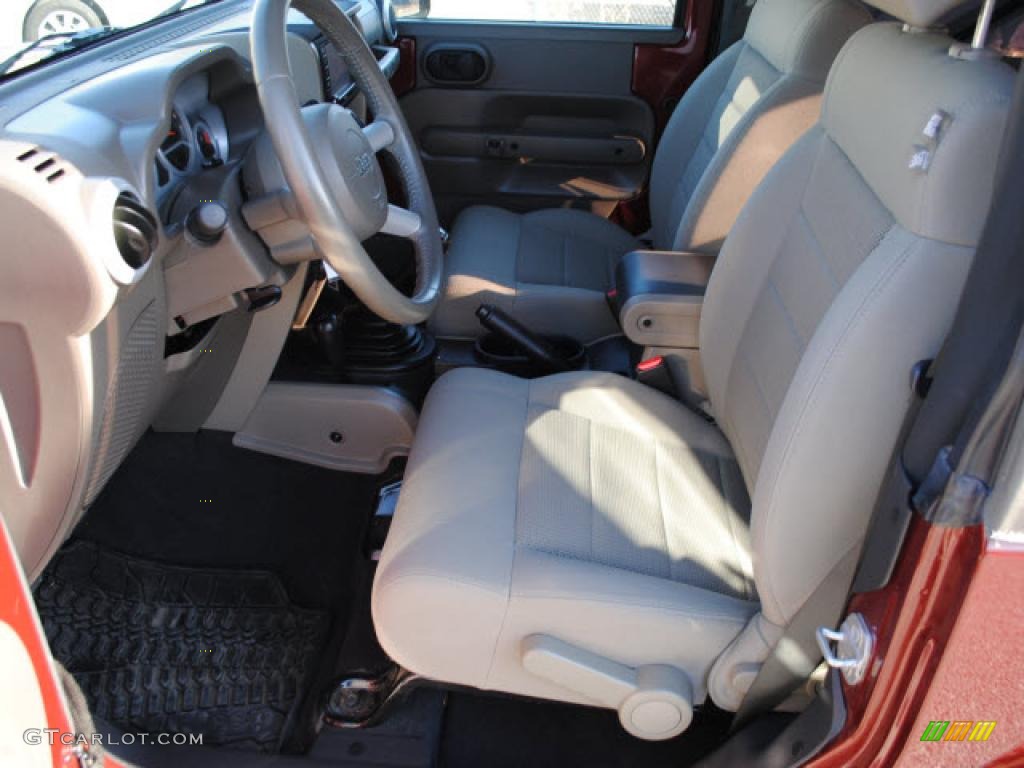 Dark Slate Gray/Medium Slate Gray Interior 2008 Jeep Wrangler Sahara 4x4 Photo #39152349