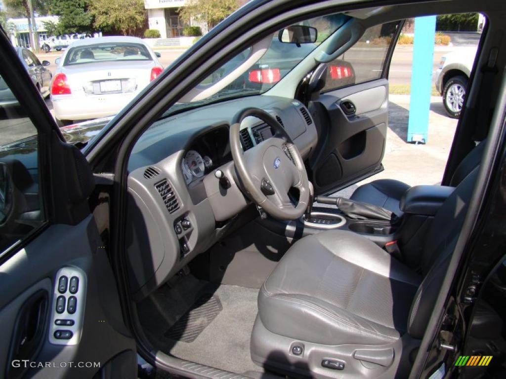 Ebony Interior 2007 Ford Escape Hybrid Photo 39152965