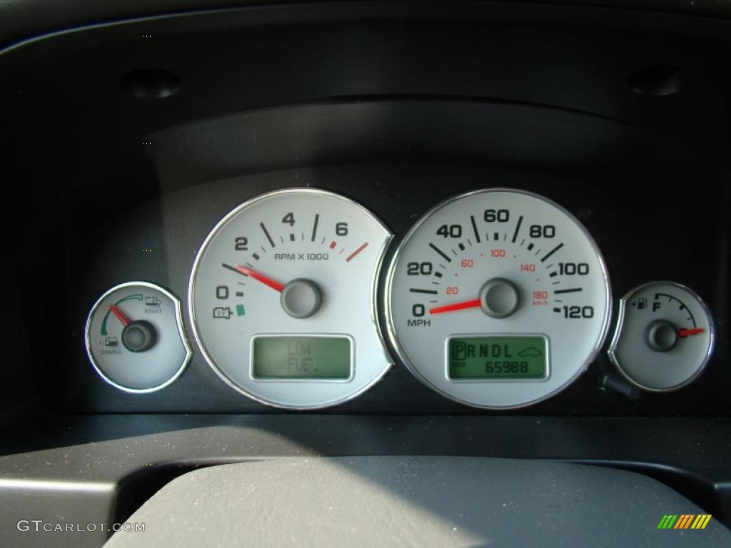 2007 Ford Escape Hybrid Gauges Photo #39153293