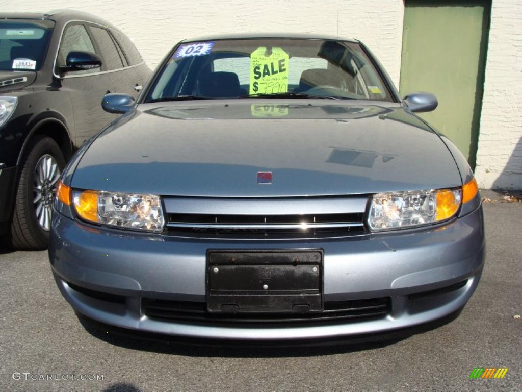 2002 L Series L300 Sedan - Silver Blue / Medium Tan photo #2