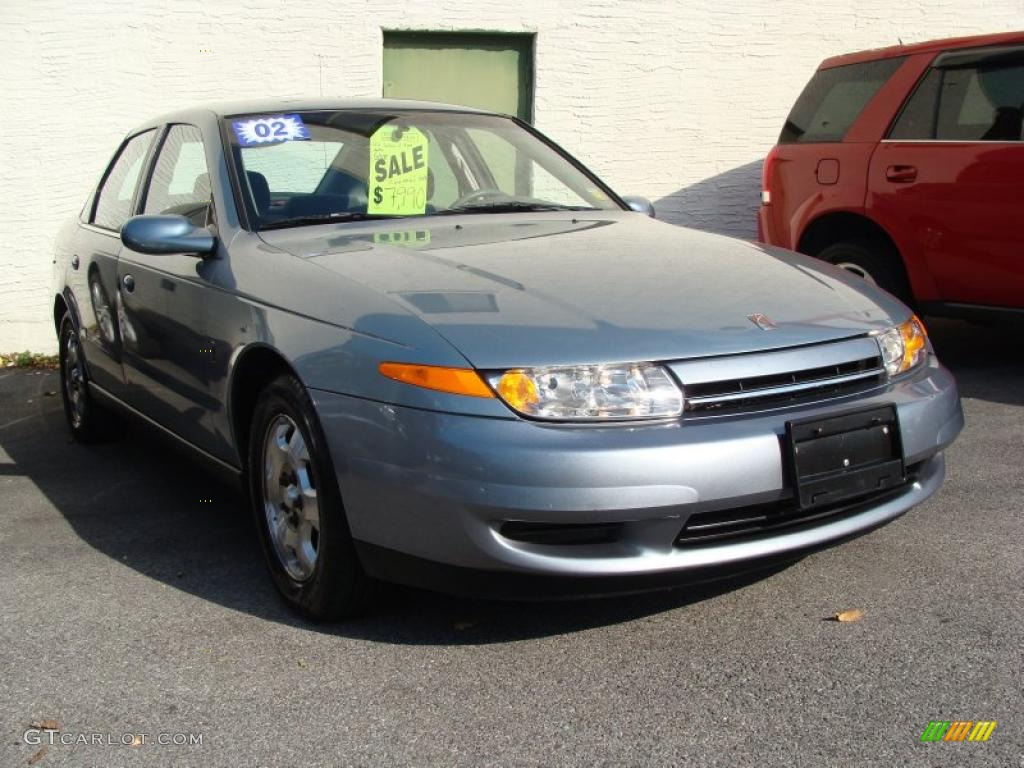 2002 L Series L300 Sedan - Silver Blue / Medium Tan photo #3