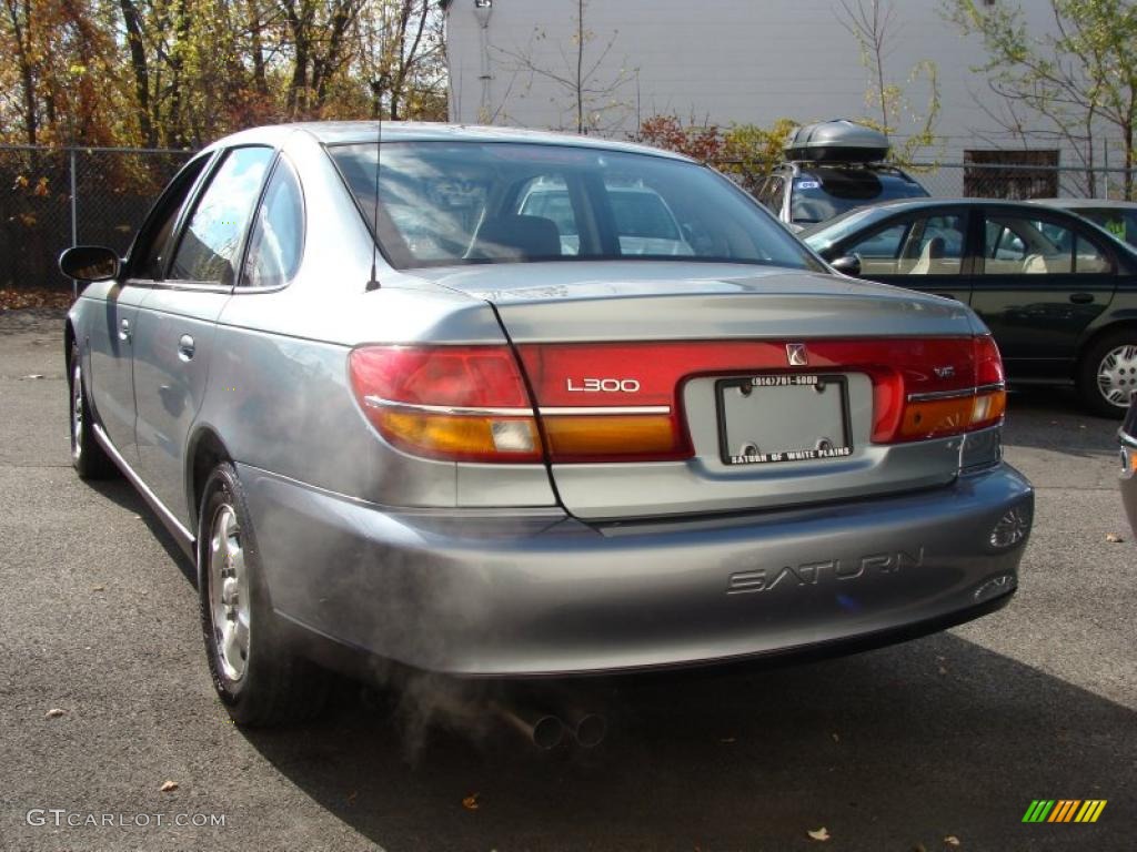 2002 L Series L300 Sedan - Silver Blue / Medium Tan photo #4