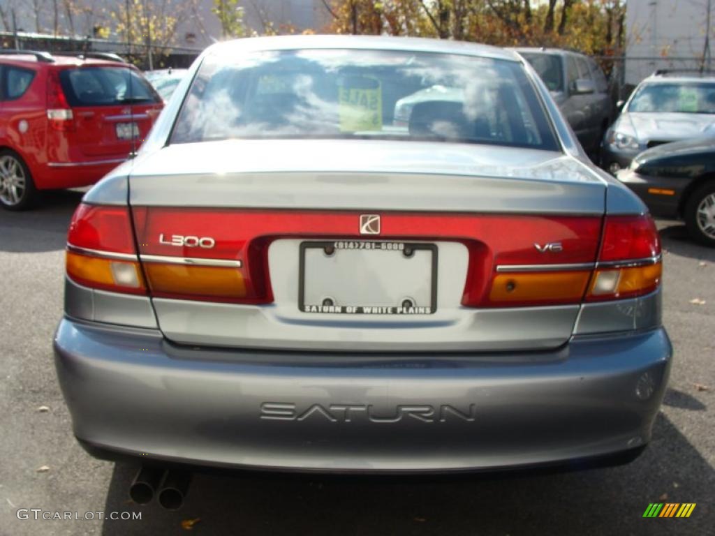 2002 L Series L300 Sedan - Silver Blue / Medium Tan photo #5