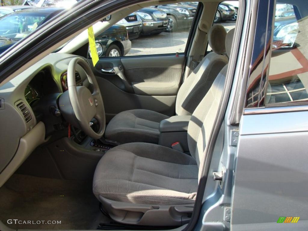 2002 L Series L300 Sedan - Silver Blue / Medium Tan photo #10