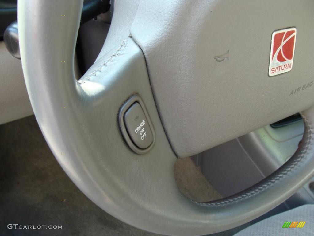 2002 L Series L300 Sedan - Silver Blue / Medium Tan photo #17