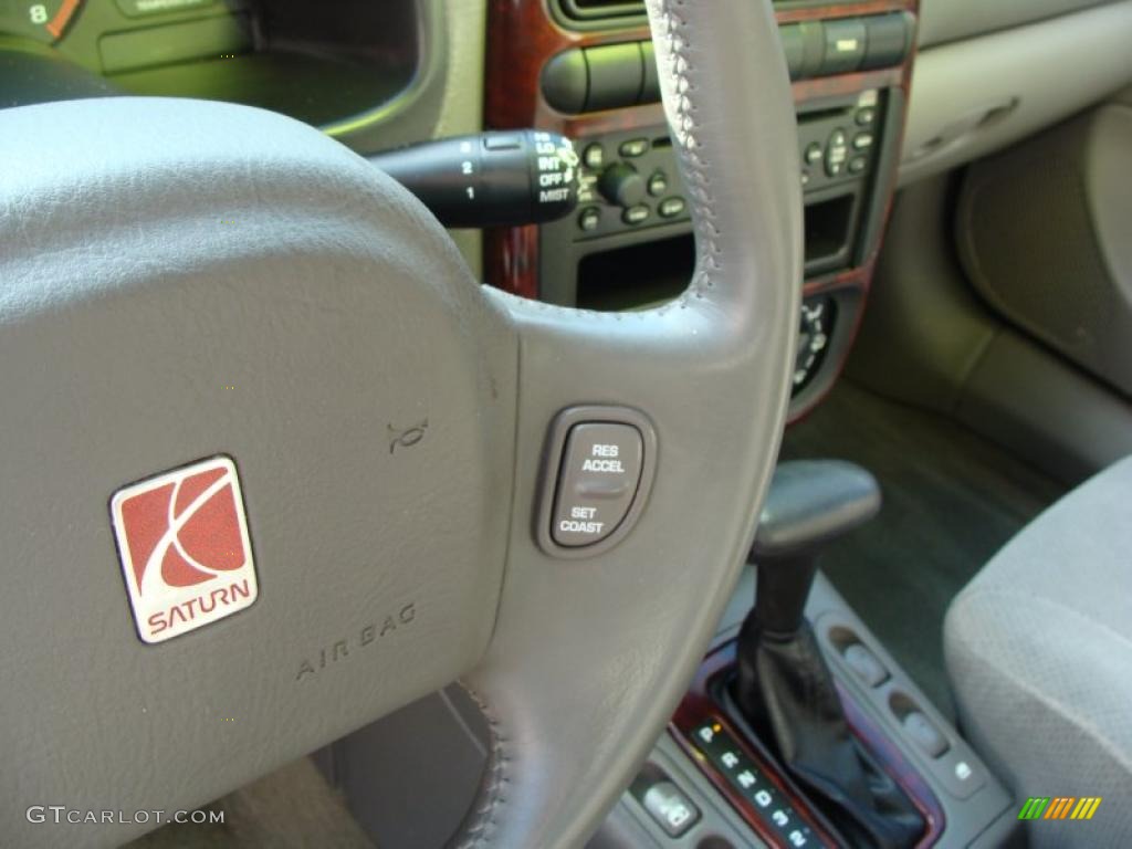 2002 L Series L300 Sedan - Silver Blue / Medium Tan photo #18