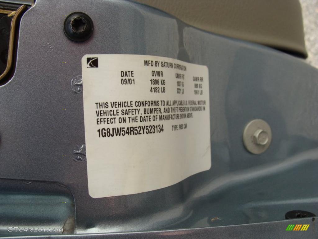 2002 L Series L300 Sedan - Silver Blue / Medium Tan photo #23