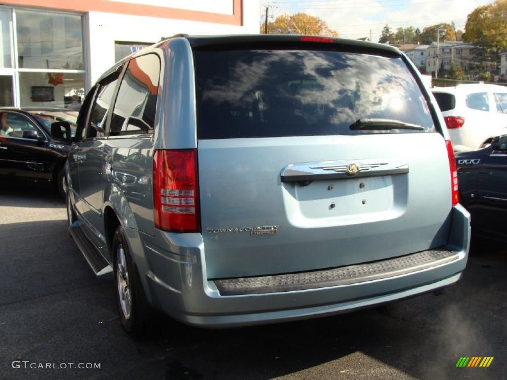 2008 Town & Country Touring Signature Series - Clearwater Blue Pearlcoat / Medium Slate Gray/Light Shale photo #7