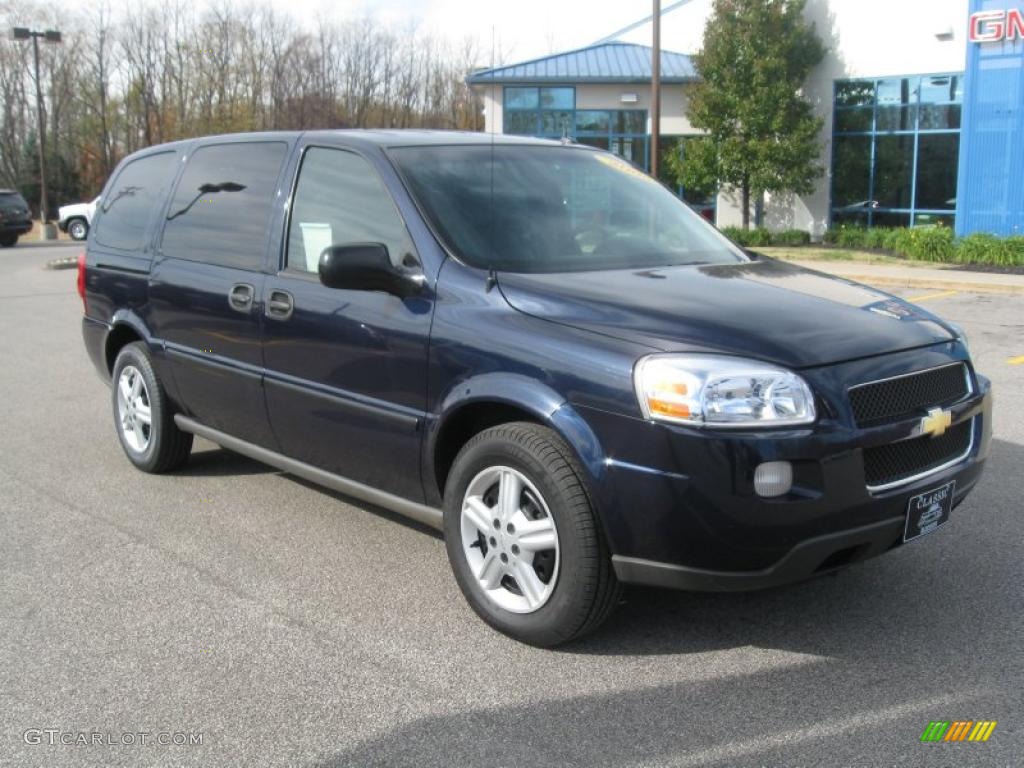 Dark Blue Metallic 2005 Chevrolet Uplander Standard Uplander Model Exterior Photo #39154433