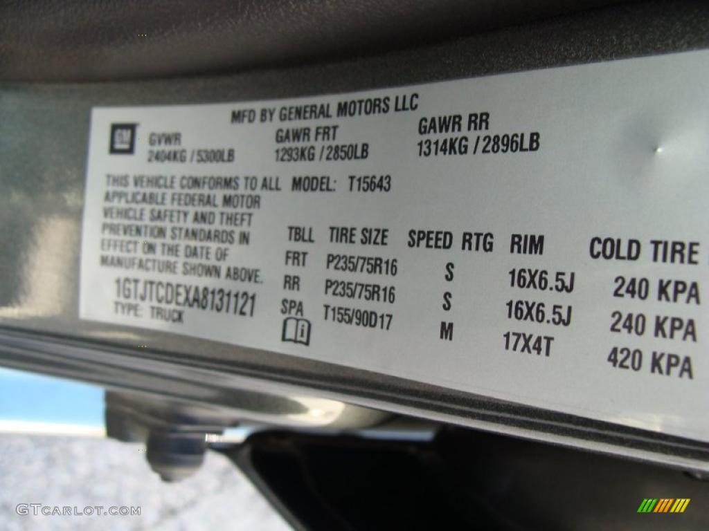 2010 Canyon SLE Crew Cab 4x4 - Gray Green Metallic / Ebony photo #24