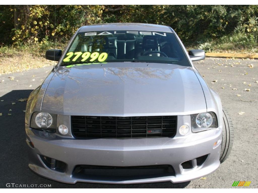 2006 Mustang Saleen S281 Coupe - Tungsten Grey Metallic / Dark Charcoal photo #2