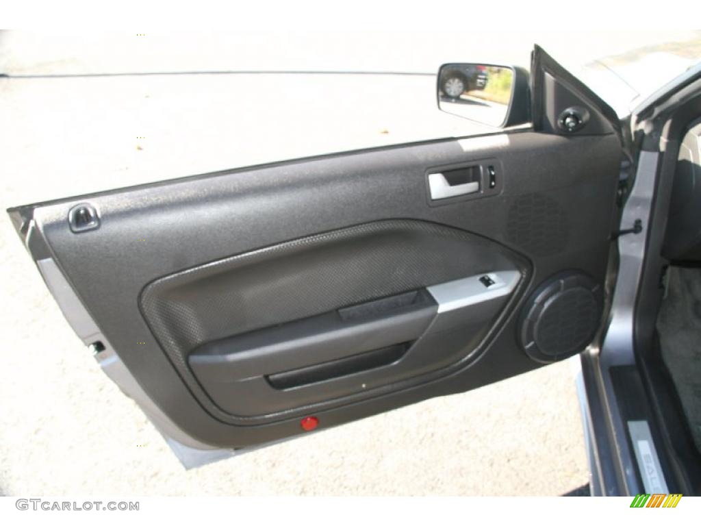 2006 Ford Mustang Saleen S281 Coupe Dark Charcoal Door Panel Photo #39155629