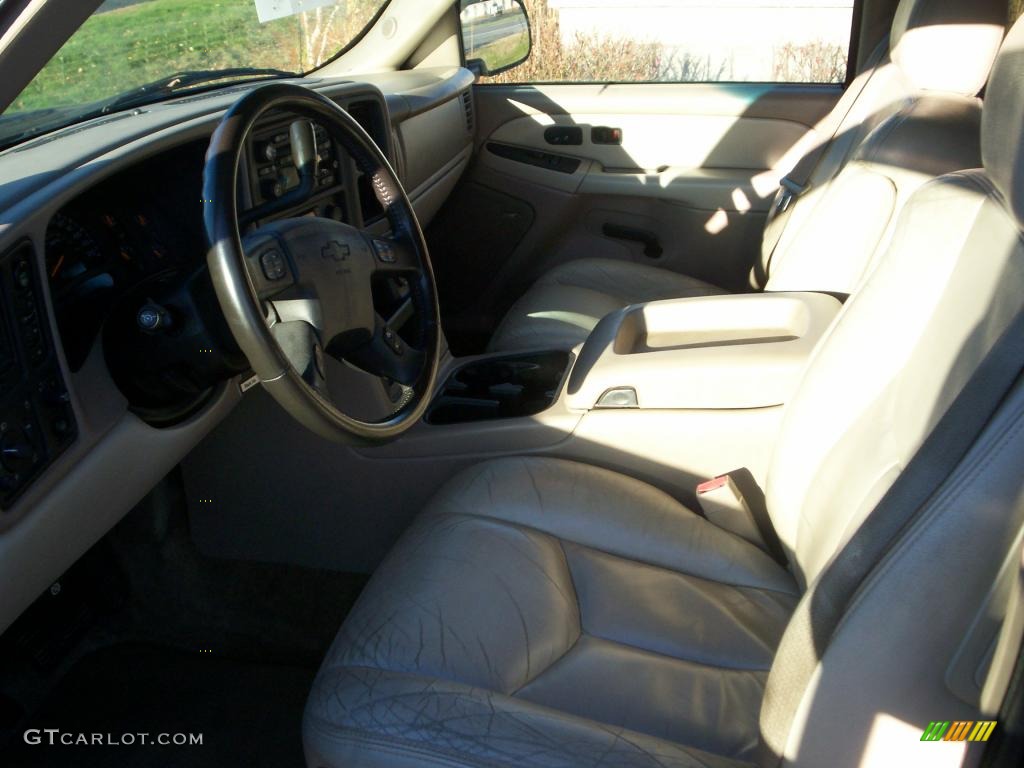 2003 Suburban 1500 LT 4x4 - Indigo Blue Metallic / Tan/Neutral photo #7