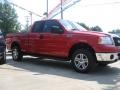 Bright Red - F150 XLT SuperCab 4x4 Photo No. 4