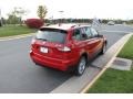 2008 Crimson Red BMW X3 3.0si  photo #6