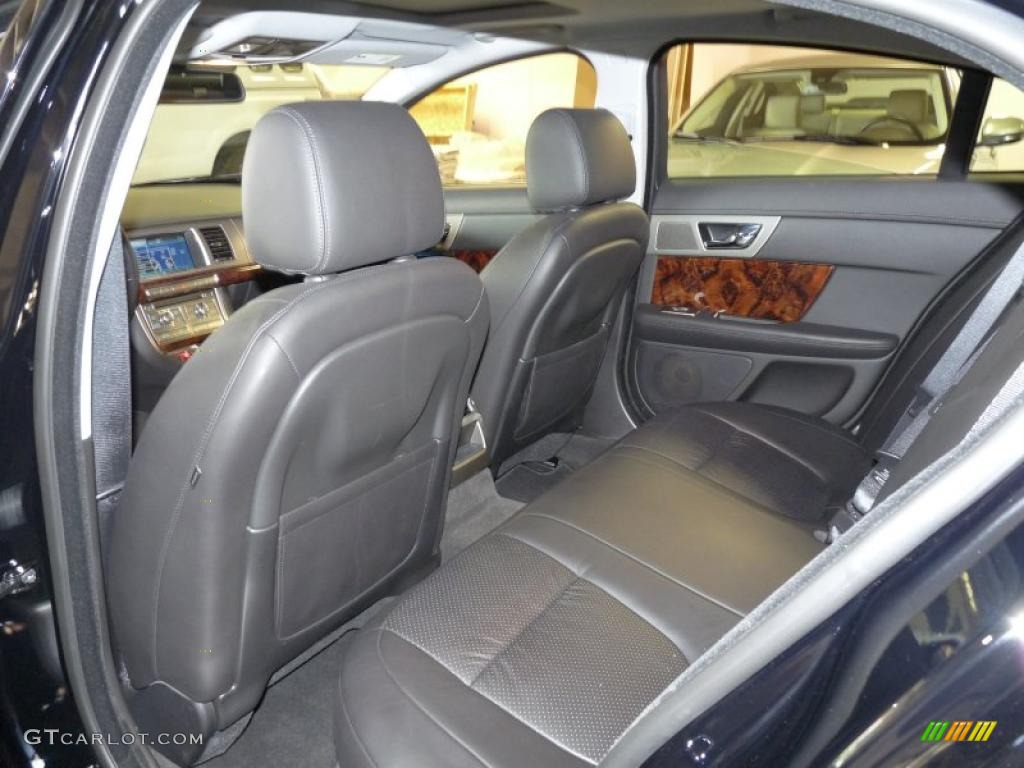 Charcoal/Charcoal Interior 2009 Jaguar XF Premium Luxury Photo #39158525