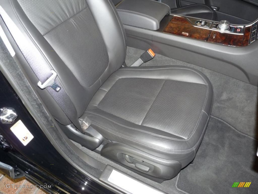 Charcoal/Charcoal Interior 2009 Jaguar XF Premium Luxury Photo #39158641