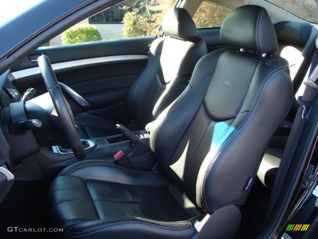 Graphite Interior 2008 Infiniti G 37 S Sport Coupe Photo #39159261