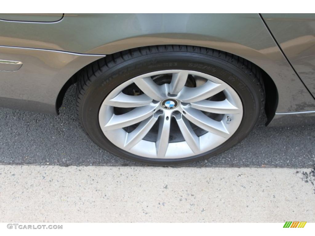2008 7 Series 750i Sedan - Sterling Grey Metallic / Platinum photo #10