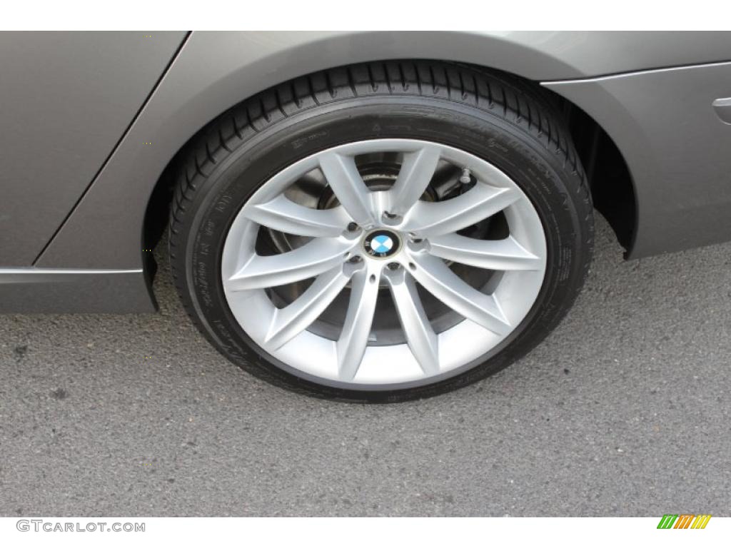 2008 7 Series 750i Sedan - Sterling Grey Metallic / Platinum photo #11