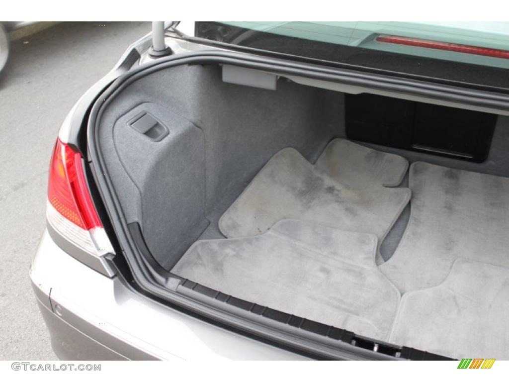 2008 7 Series 750i Sedan - Sterling Grey Metallic / Platinum photo #16