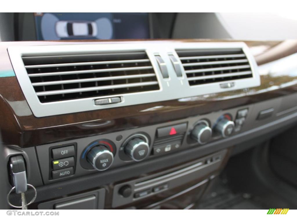 2008 7 Series 750i Sedan - Sterling Grey Metallic / Platinum photo #33