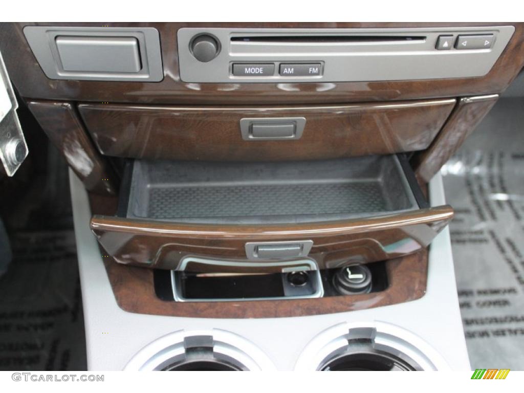 2008 7 Series 750i Sedan - Sterling Grey Metallic / Platinum photo #37