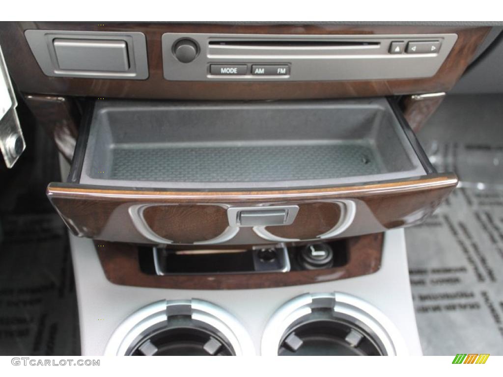2008 7 Series 750i Sedan - Sterling Grey Metallic / Platinum photo #38