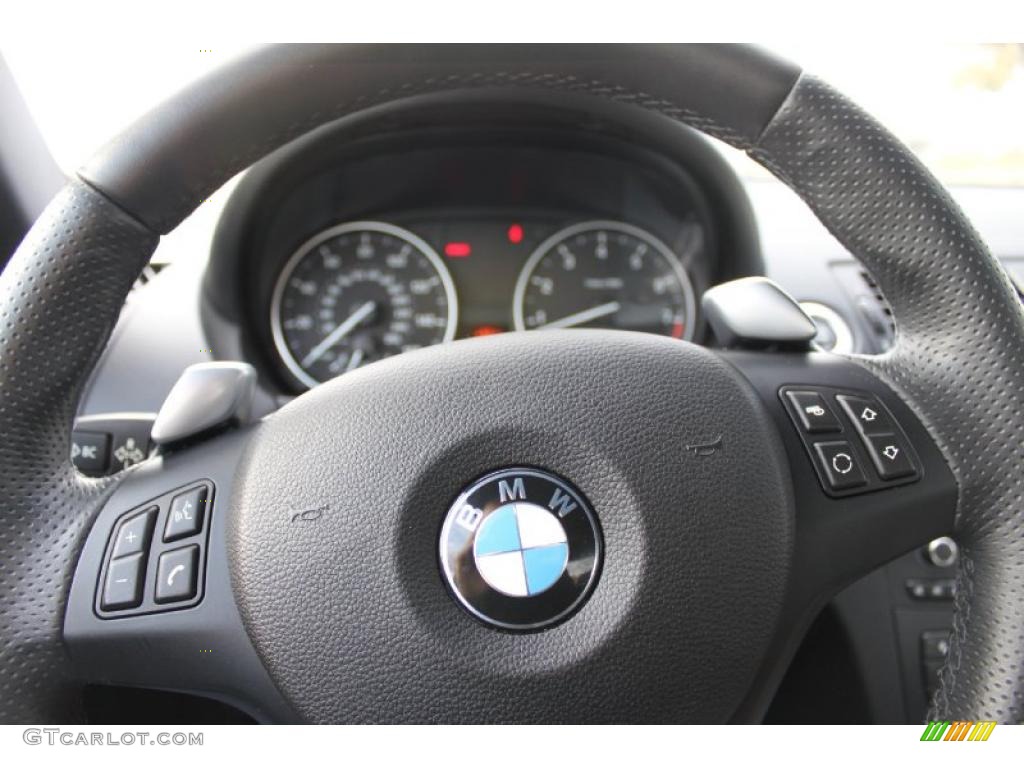 2009 1 Series 135i Coupe - Titanium Silver Metallic / Black photo #21