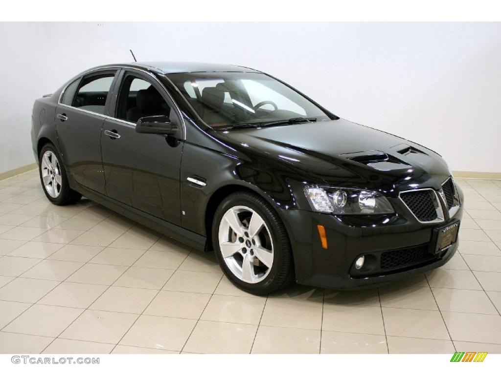 Panther Black Metallic 2008 Pontiac G8 GT Exterior Photo #39160278