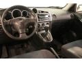 2008 Toyota Matrix Dark Charcoal Interior Dashboard Photo