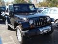 Black 2008 Jeep Wrangler Sahara 4x4 Exterior