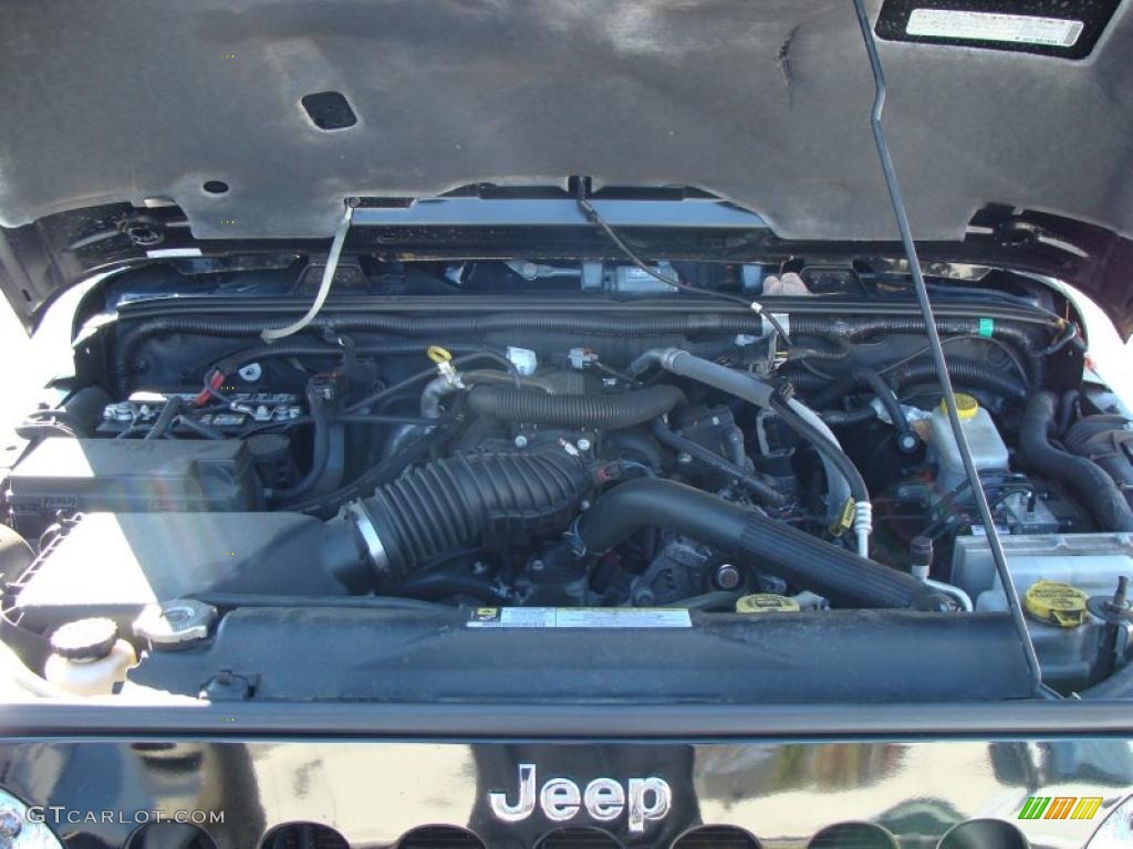 2008 Jeep Wrangler Sahara 4x4 3.8L SMPI 12 Valve V6 Engine Photo #39162286