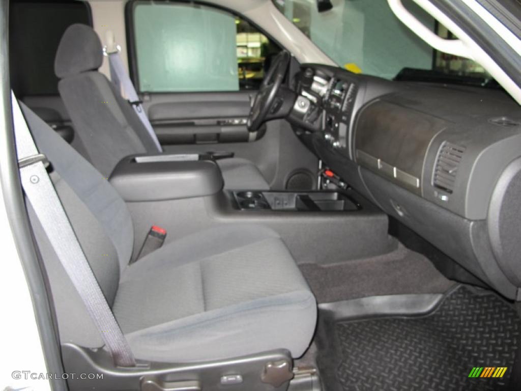 2008 Silverado 2500HD LT Crew Cab - Summit White / Ebony Black photo #14