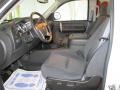 Ebony Black 2008 Chevrolet Silverado 2500HD LT Crew Cab Interior Color