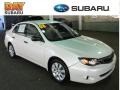 Satin White Pearl - Impreza 2.5i Sedan Photo No. 1