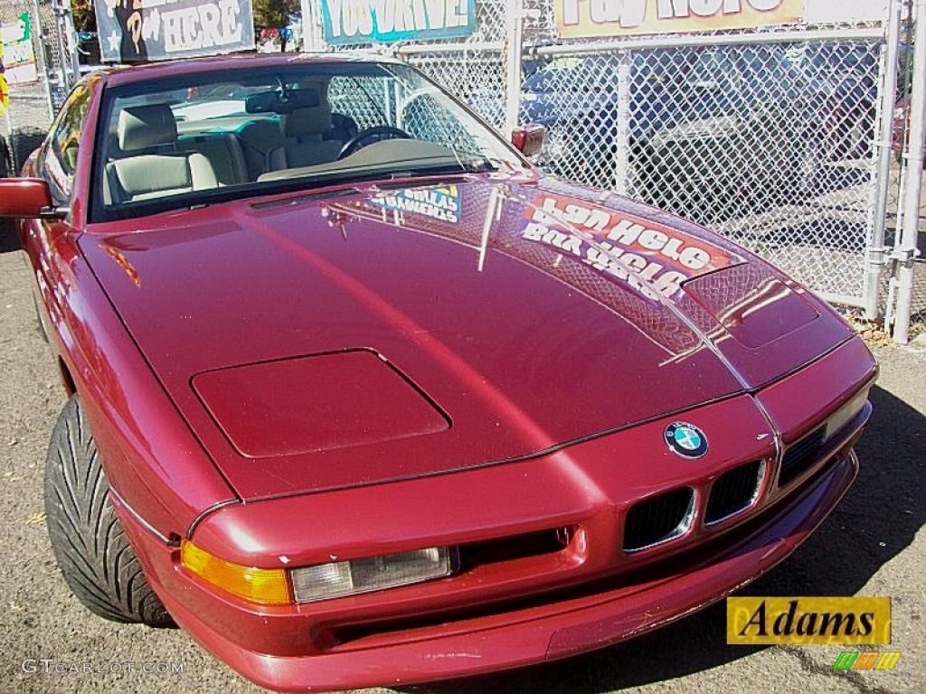 Calypso Red Metallic 1992 BMW 8 Series 850i Exterior Photo #39163146