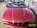 1992 Calypso Red Metallic BMW 8 Series 850i  photo #5