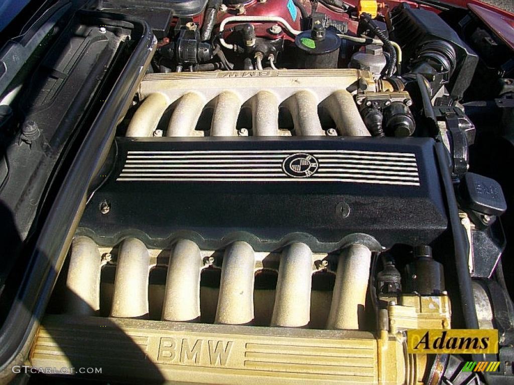 1992 BMW 8 Series 850i 5.0 Liter SOHC 24-Valve V12 Engine Photo #39163270