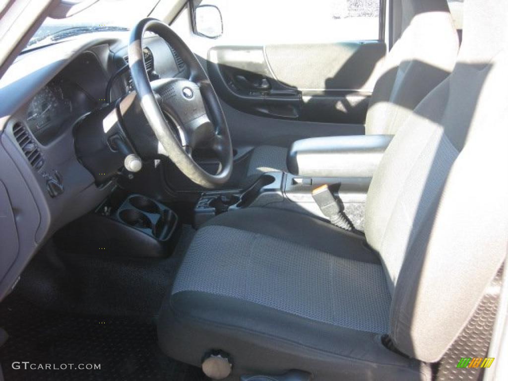 2003 Ranger Edge SuperCab 4x4 - Oxford White / Dark Graphite photo #2