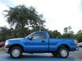 2010 Blue Flame Metallic Ford F150 XL Regular Cab  photo #2